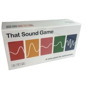 That Sound Game A Noisy Game For Weird People Party Card Charades New Sealed